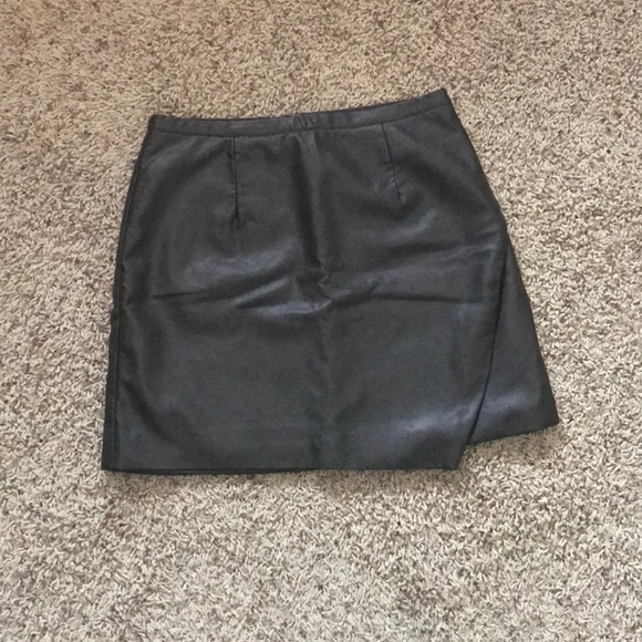 Dresses & Skirts - Leather skirt